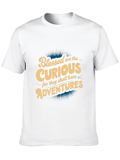 Blessed are the Curious T-Shirt - Adventure Seeker Tee