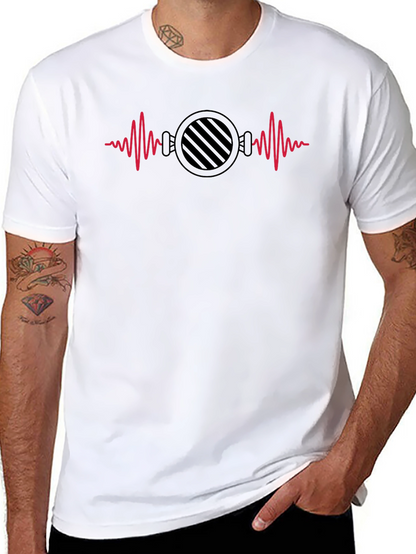 Audio Heartbeat Graphic T-Shirt