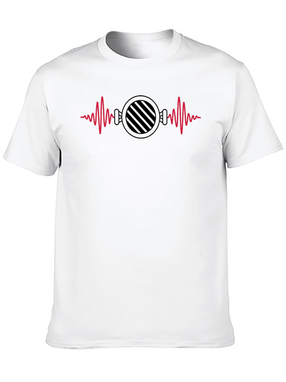 Audio Heartbeat Graphic T-Shirt