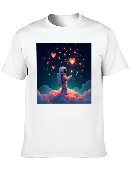 Astronaut Love Heart T-Shirt