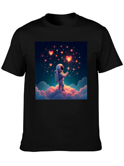 Astronaut Love Heart T-Shirt