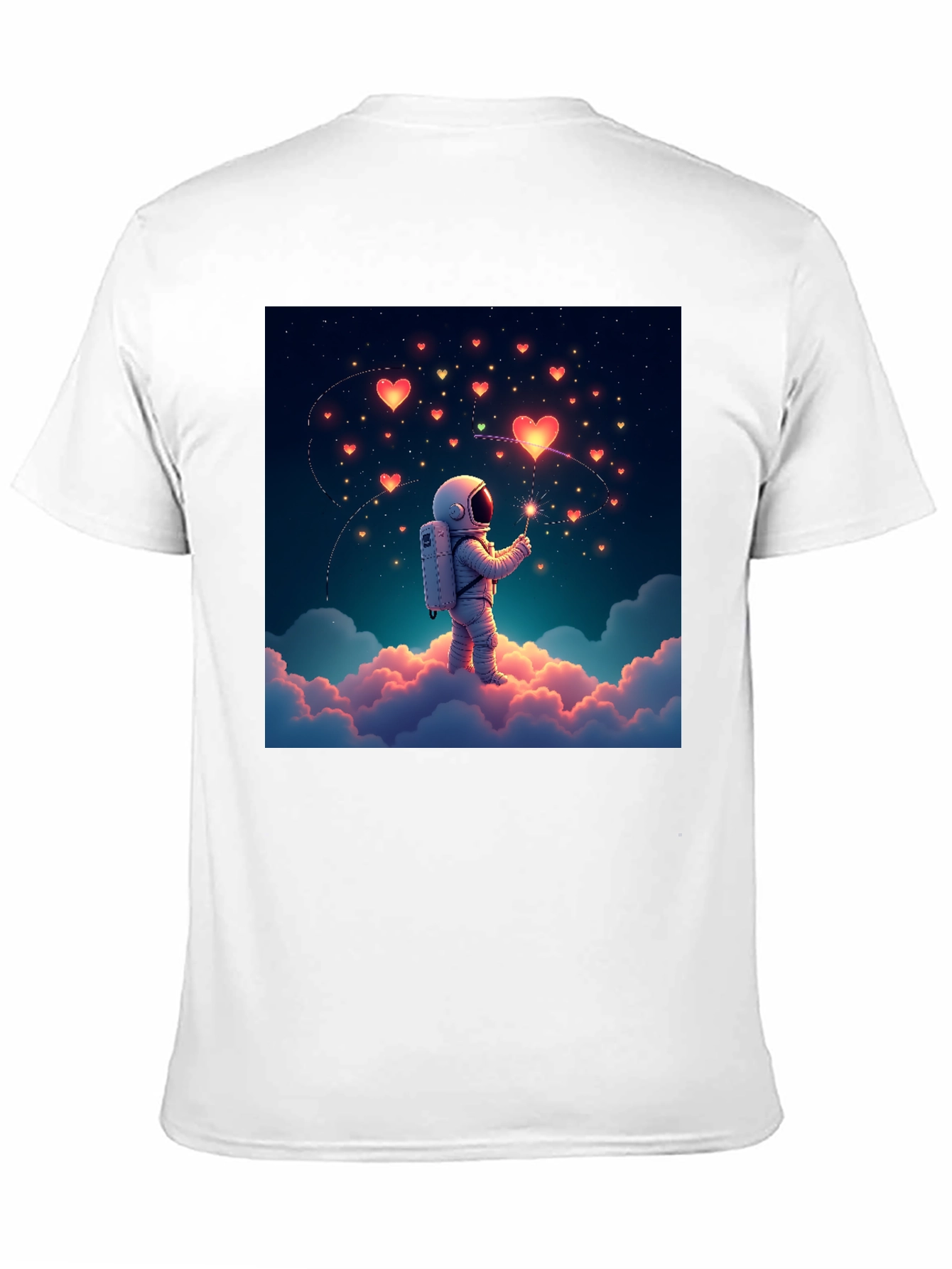 Astronaut Love Heart T-Shirt