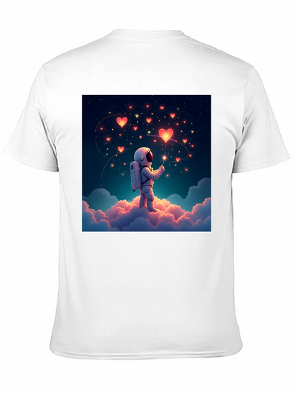 Astronaut Love Heart T-Shirt