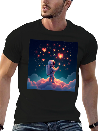 Astronaut Love Heart T-Shirt