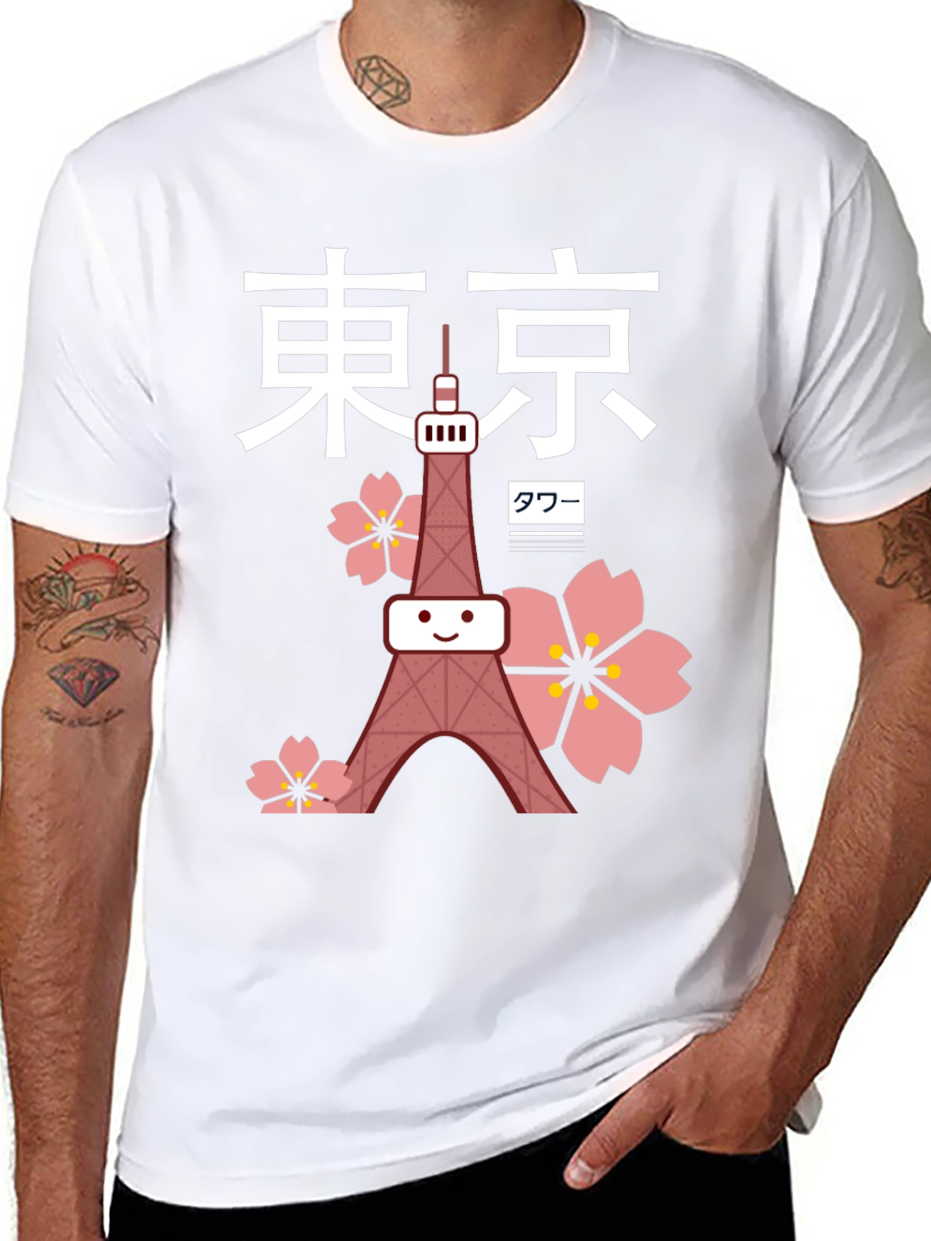 Tokyo Tower Anime T-Shirt
