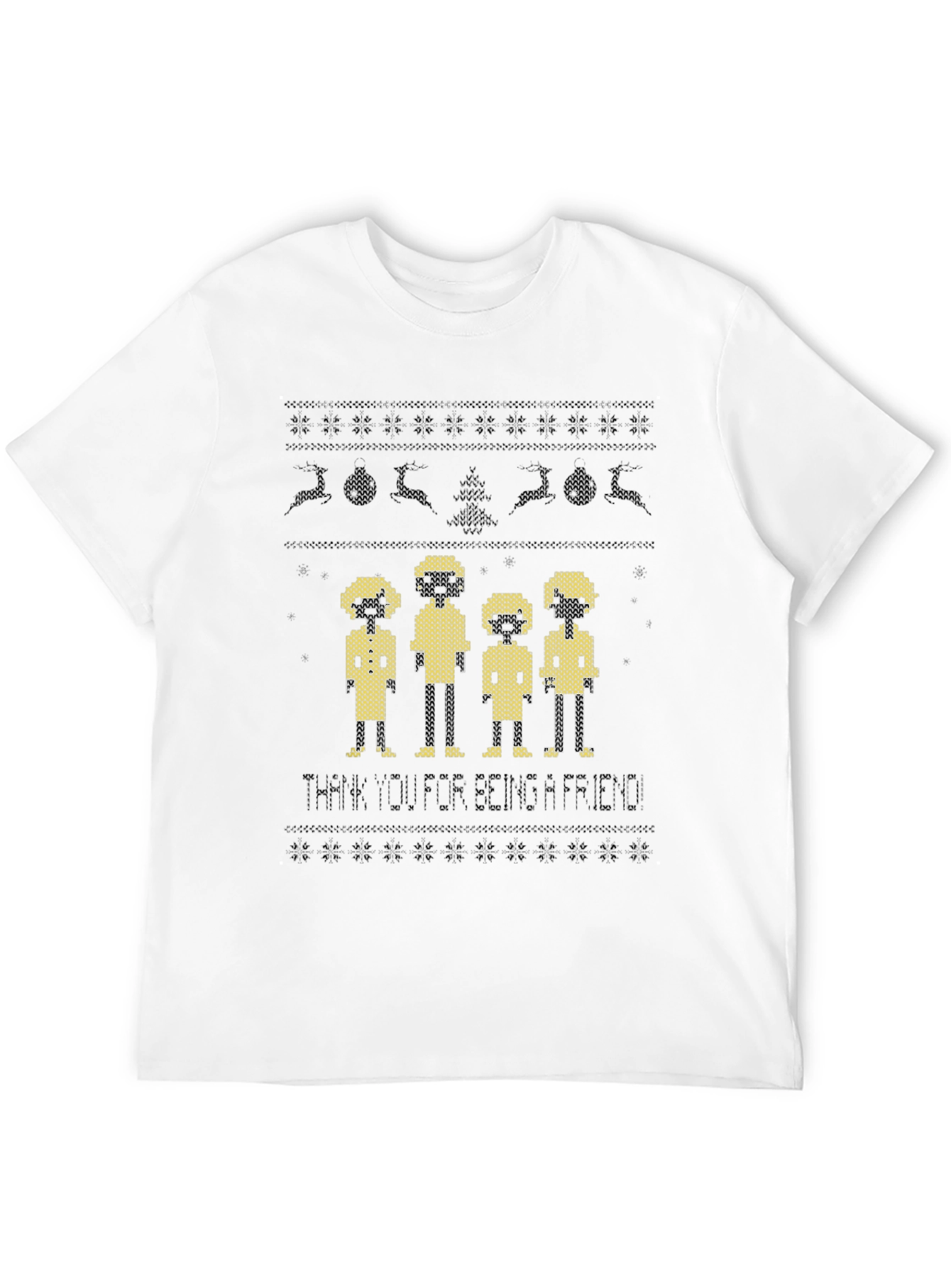 Thank You for Being a Friend Christmas T-Shirt