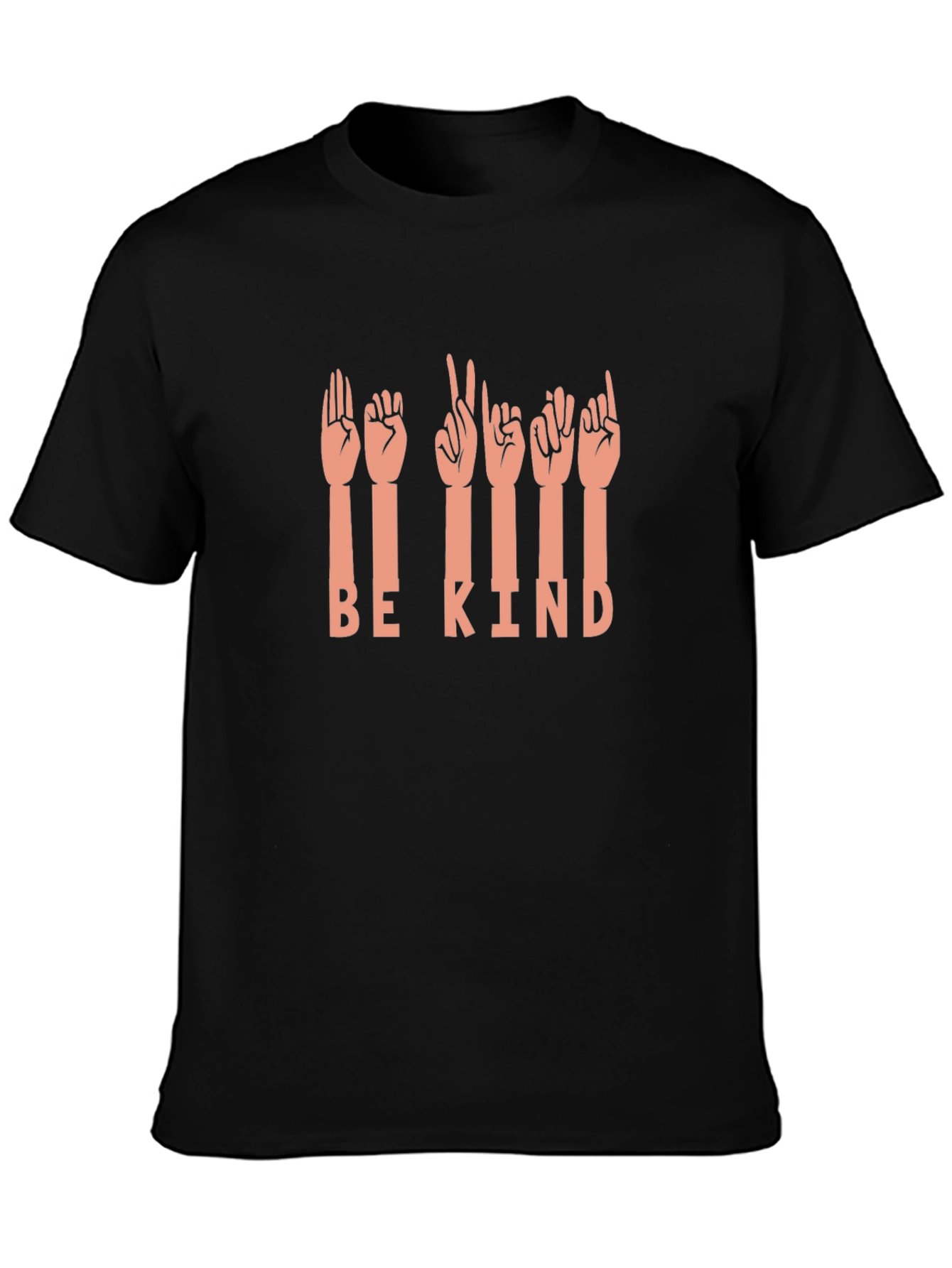 Be Kind Sign Language Graphic T-Shirt