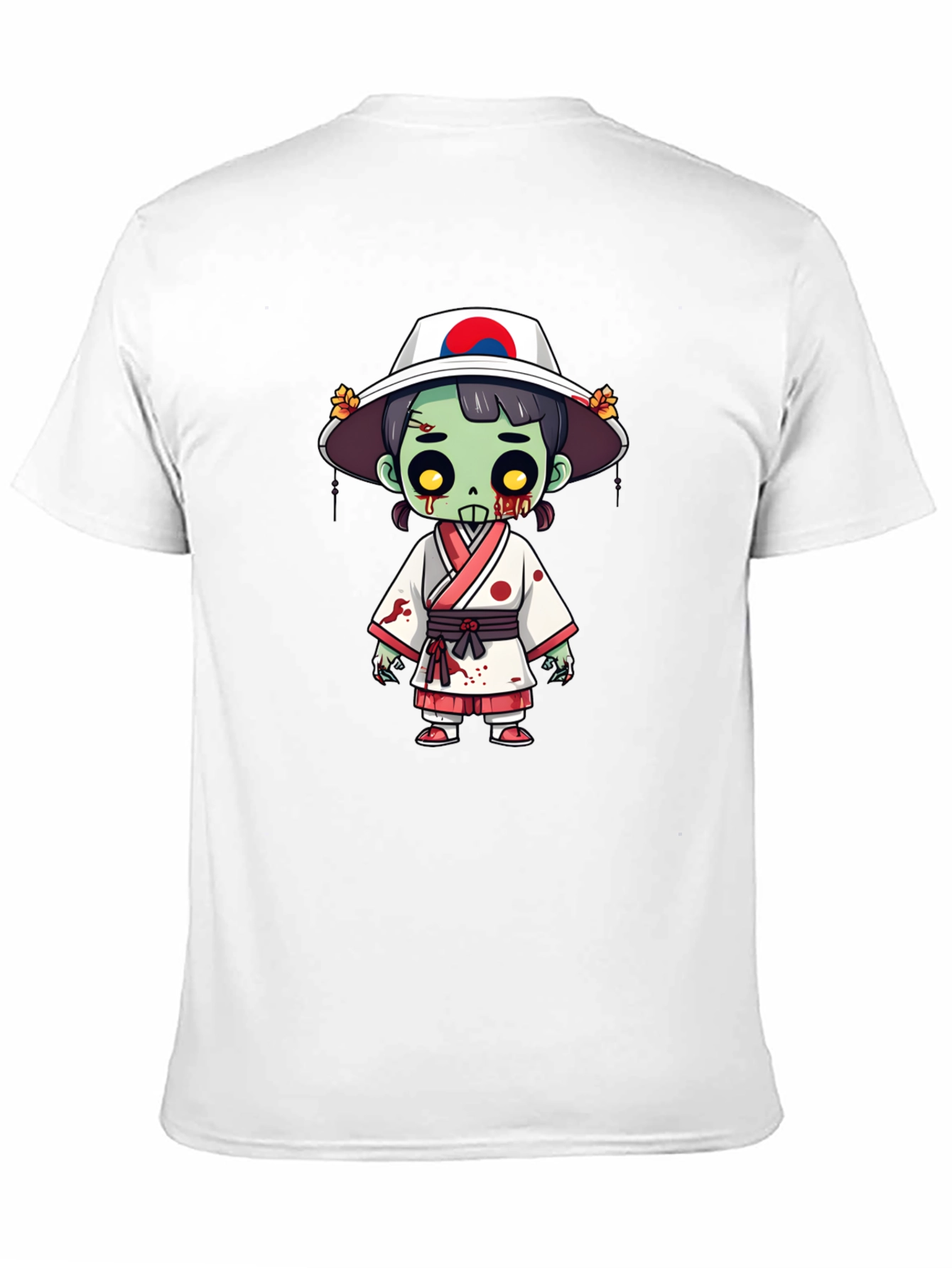 Zombie Girl T-Shirt - Spooky Korean Style