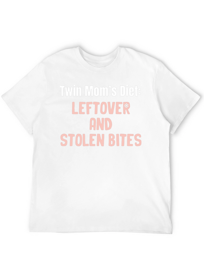 Twin Moms Diet T-Shirt - Leftover & Stolen Bites
