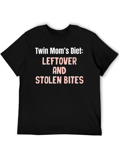 Twin Moms Diet T-Shirt - Leftover & Stolen Bites