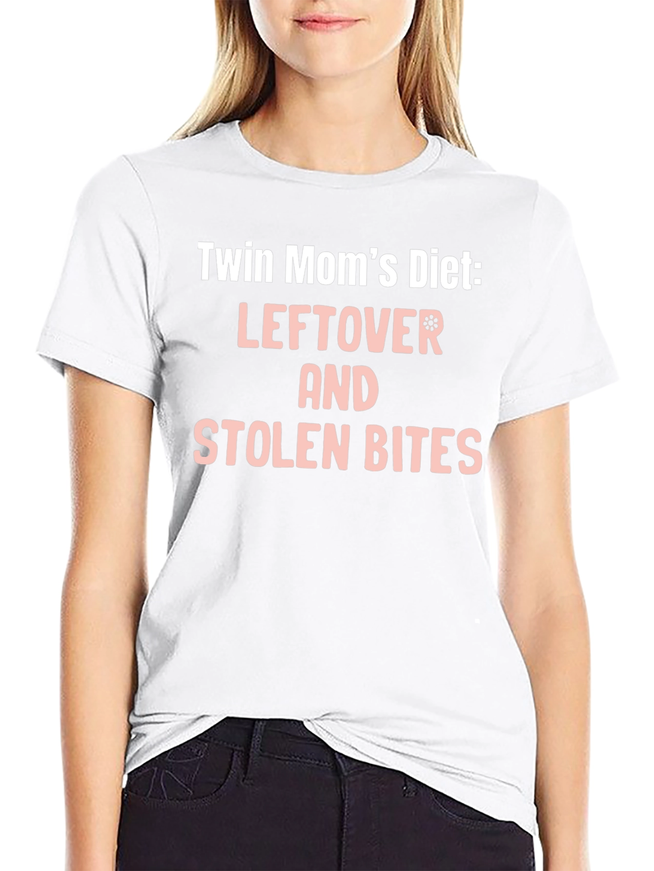 Twin Moms Diet T-Shirt - Leftover & Stolen Bites