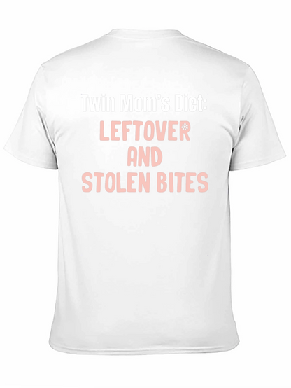 Twin Moms Diet T-Shirt - Leftover & Stolen Bites