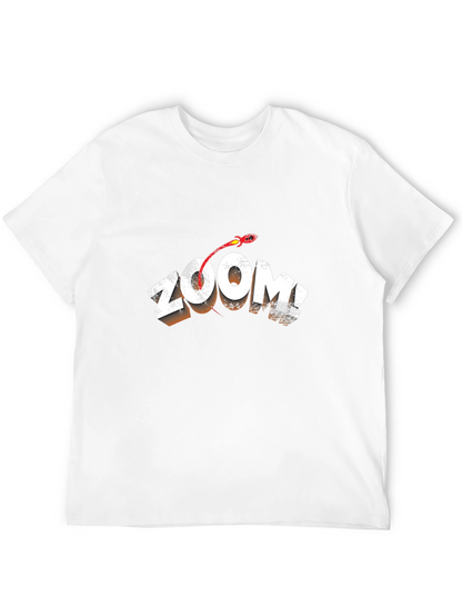 Zoom Graphic Tee - Cool & Comfy Black T-Shirt