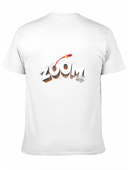 Zoom Graphic Tee - Cool & Comfy Black T-Shirt