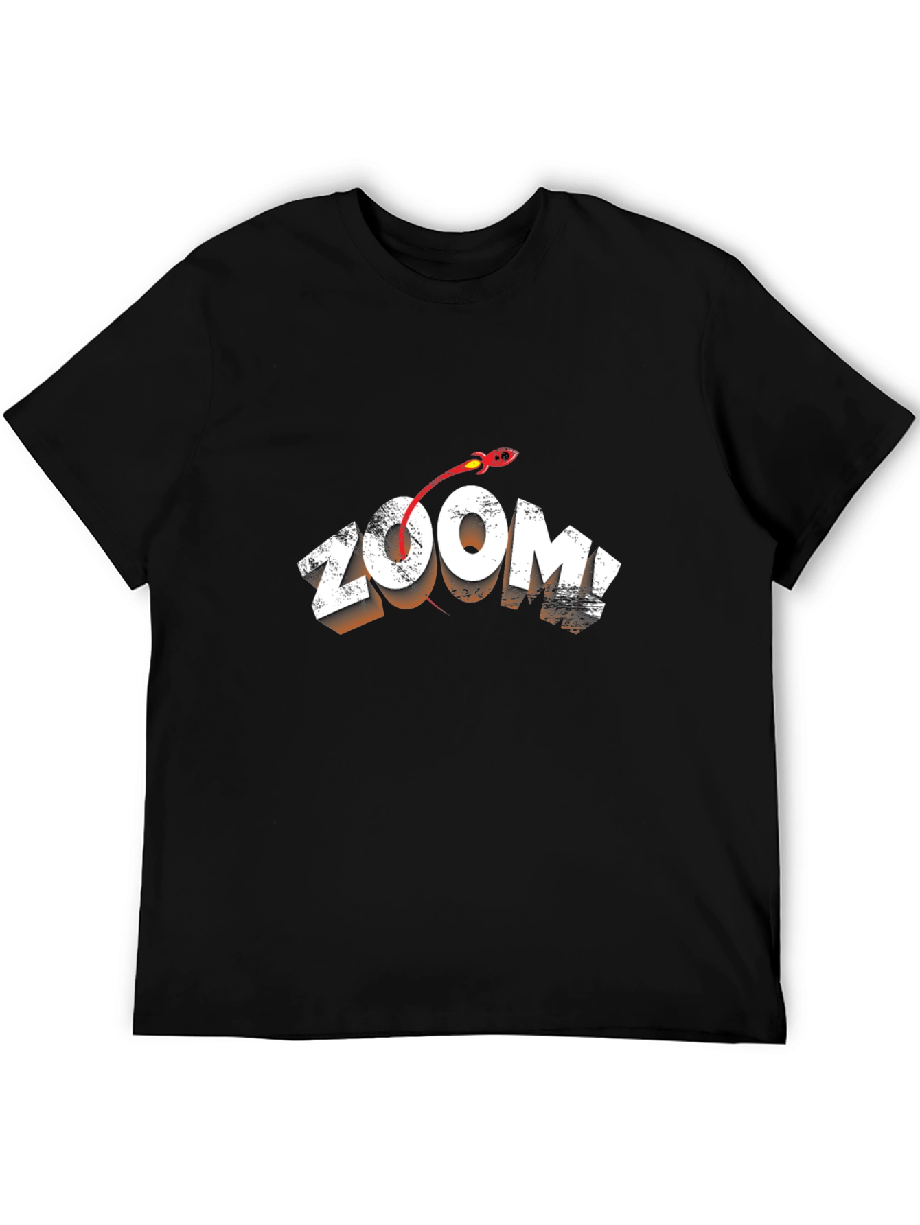Zoom Graphic Tee - Cool & Comfy Black T-Shirt