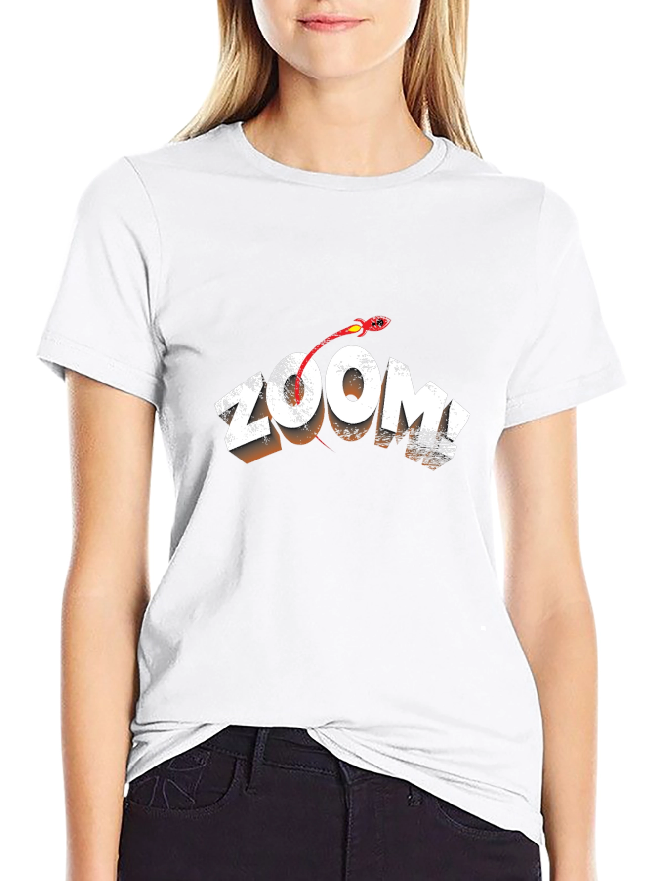 Zoom Graphic Tee - Cool & Comfy Black T-Shirt