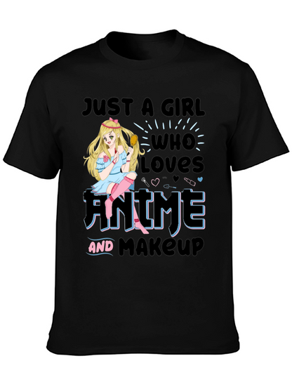 Anime & Makeup Lover T-Shirt