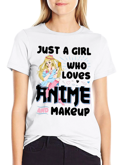Anime & Makeup Lover T-Shirt