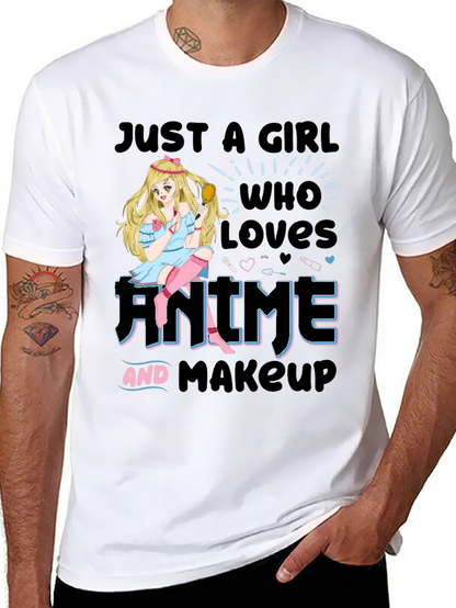 Anime & Makeup Lover T-Shirt