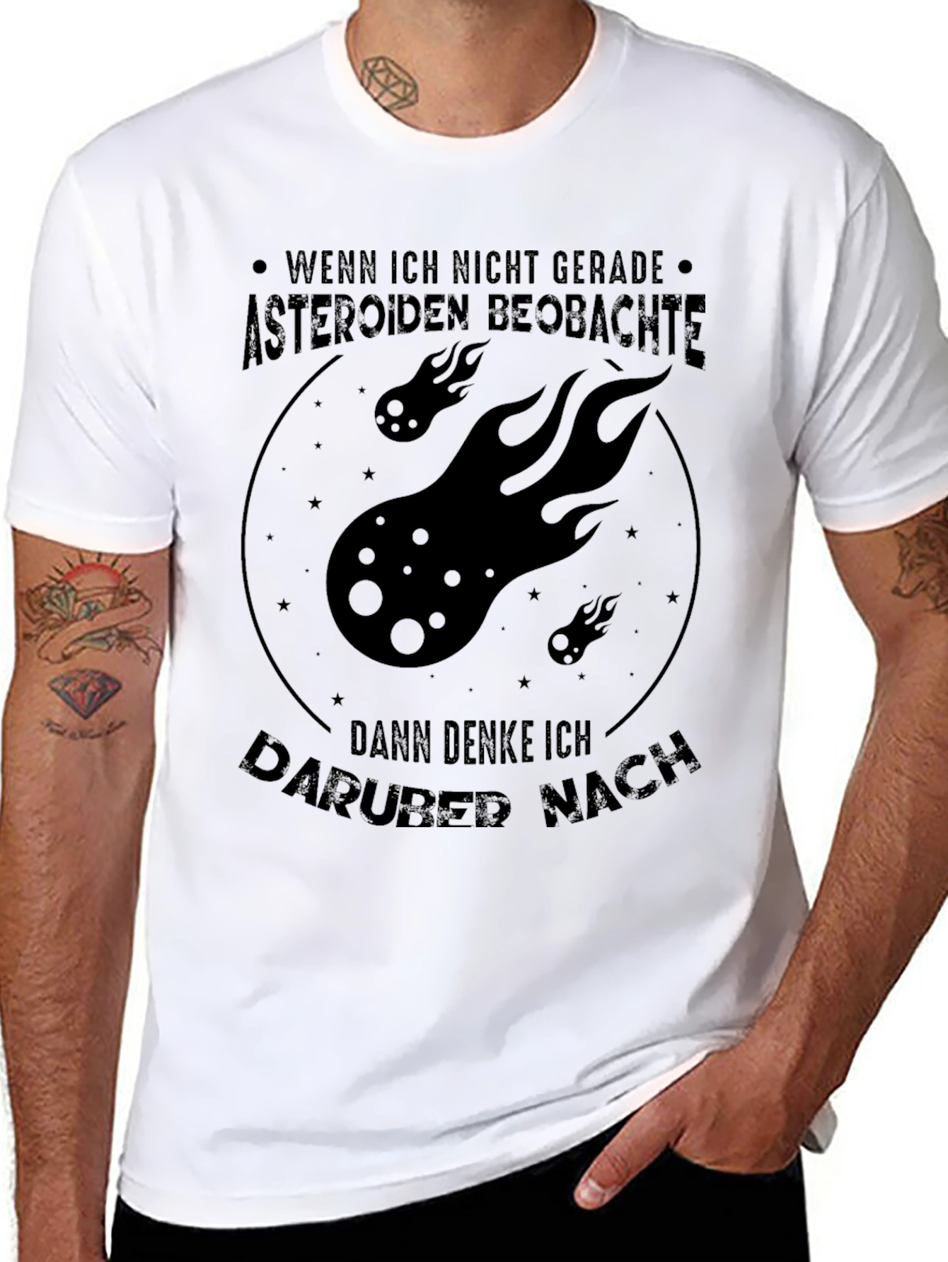 Asteroid Obsession Graphic Tee