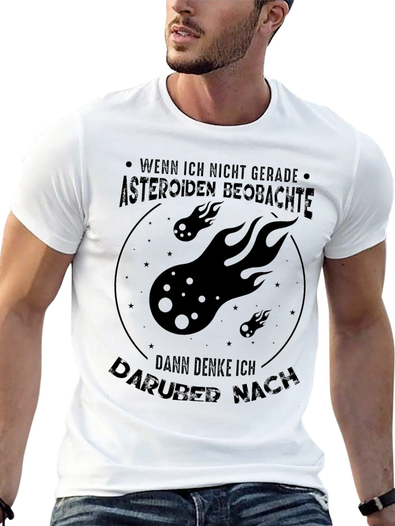 Asteroid Obsession Graphic Tee