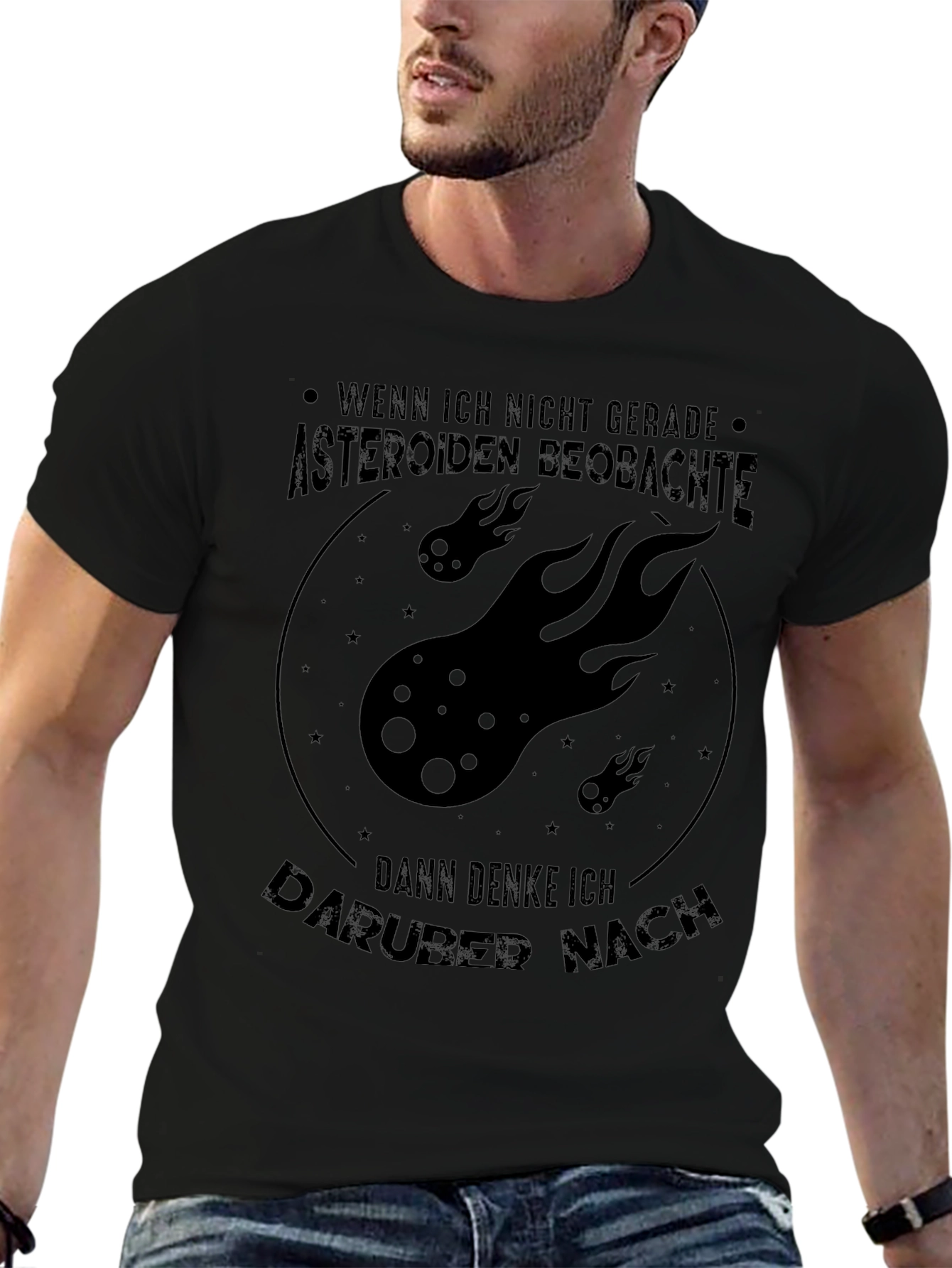 Asteroid Obsession Graphic Tee