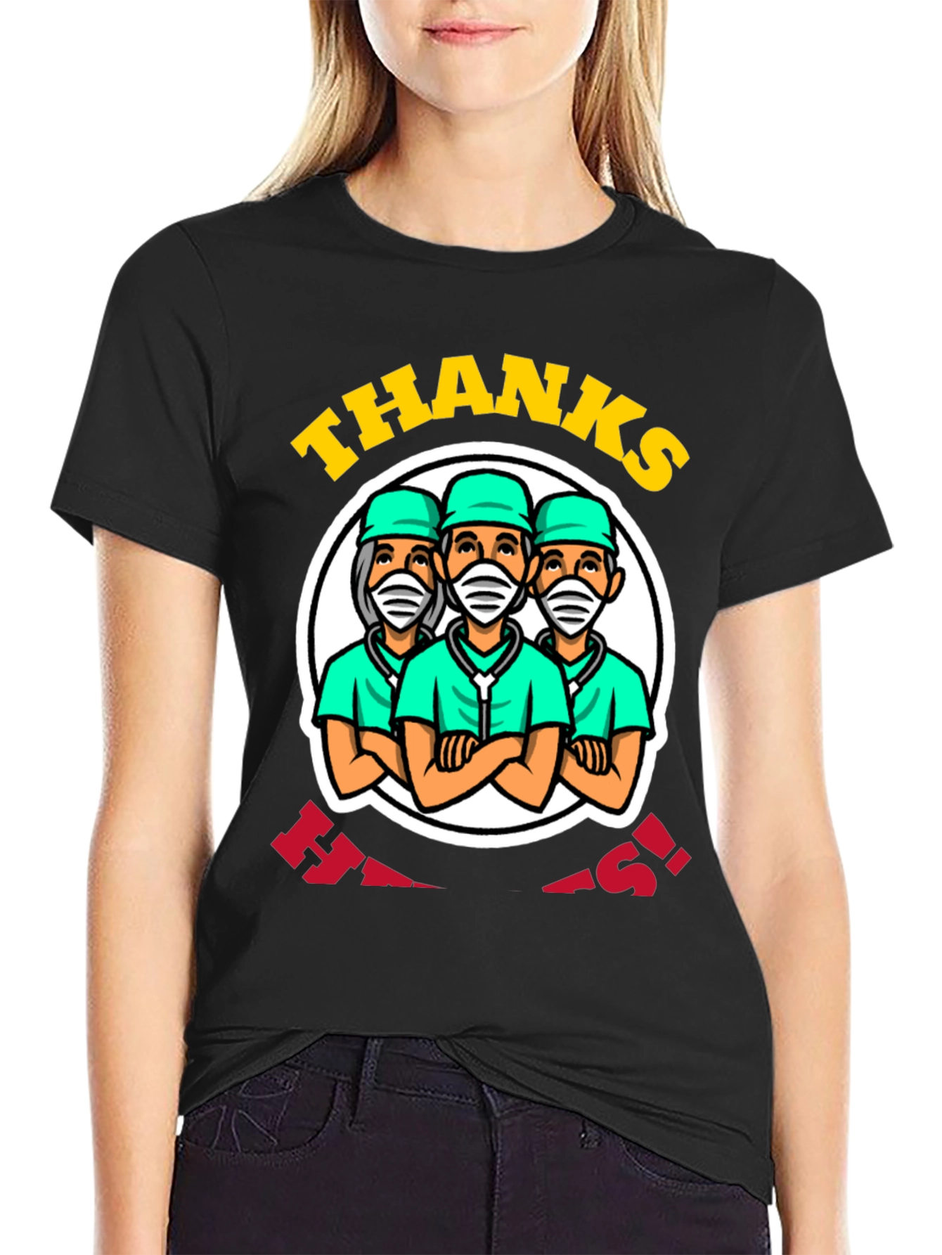 Thanks Heroes! Graphic T-Shirt