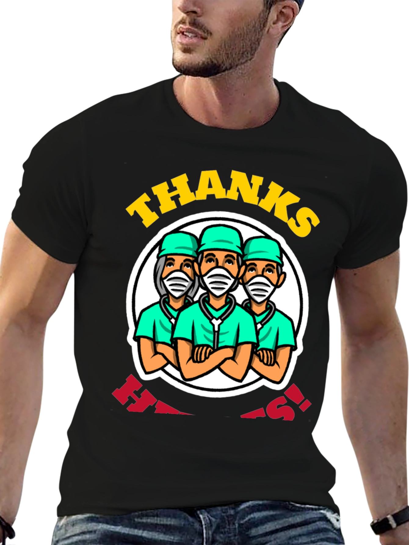 Thanks Heroes! Graphic T-Shirt