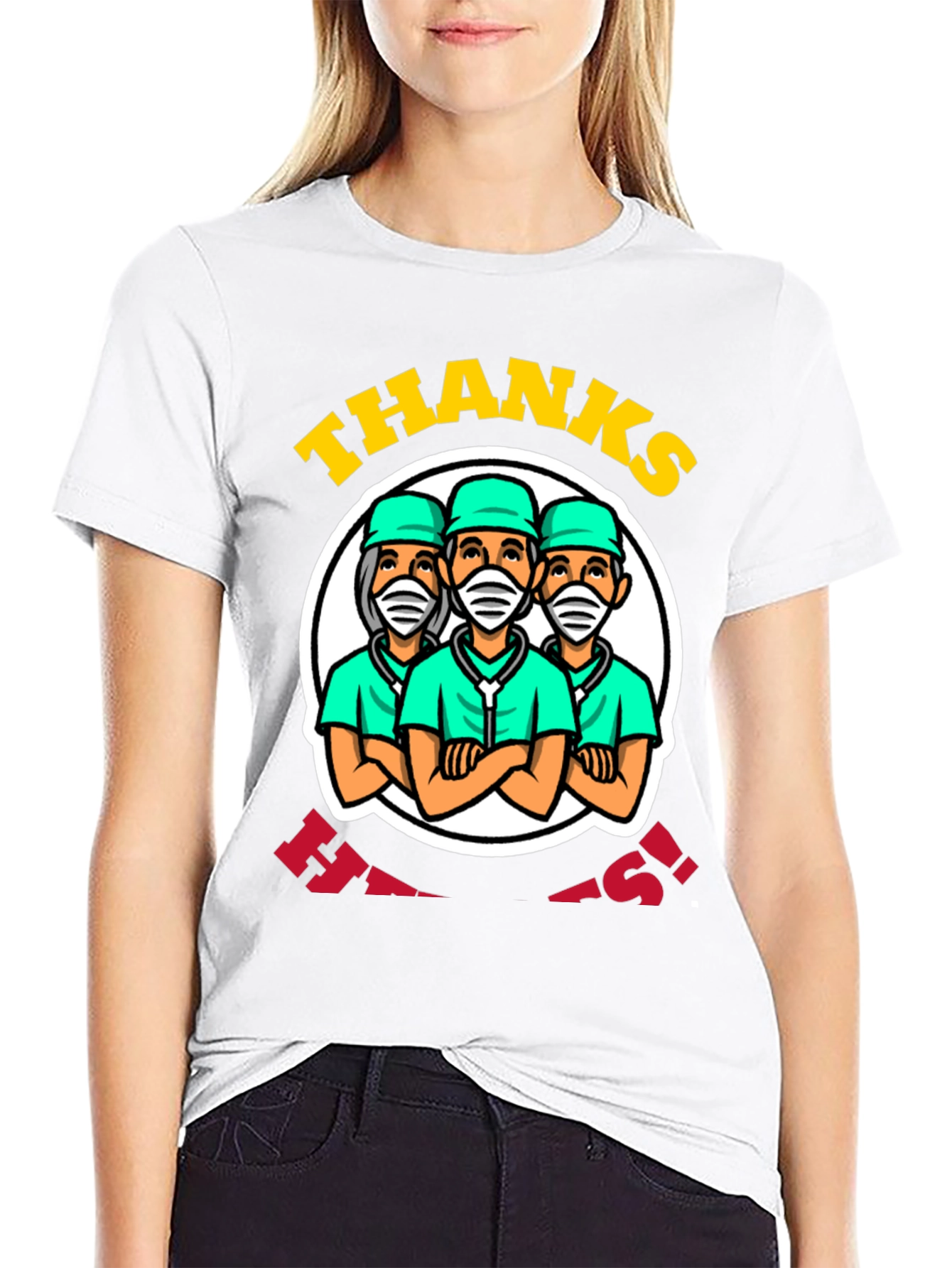 Thanks Heroes! Graphic T-Shirt