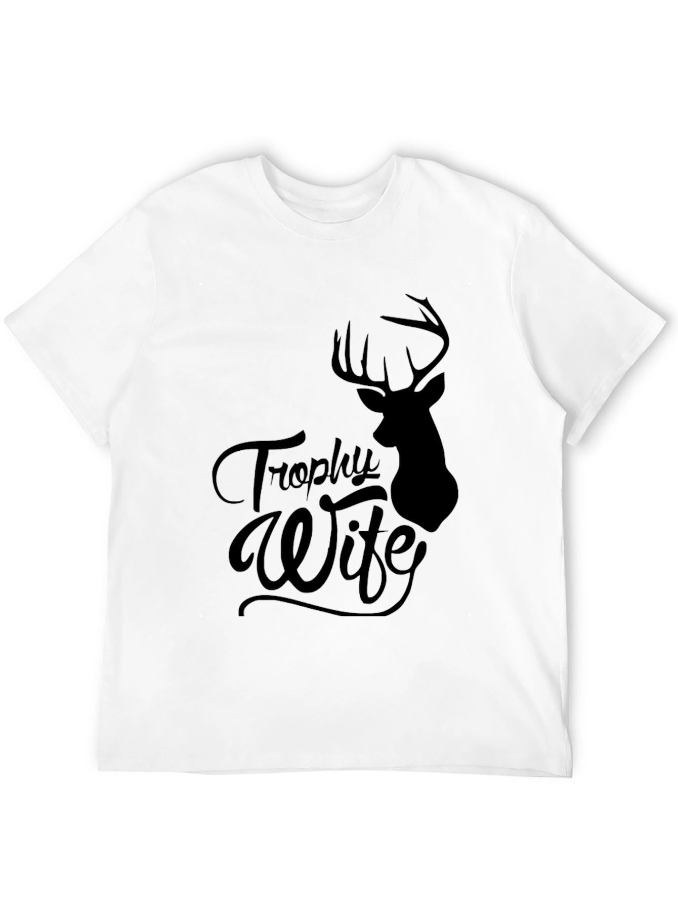 Trophy Wife Deer Hunter Graphic T-Shirt