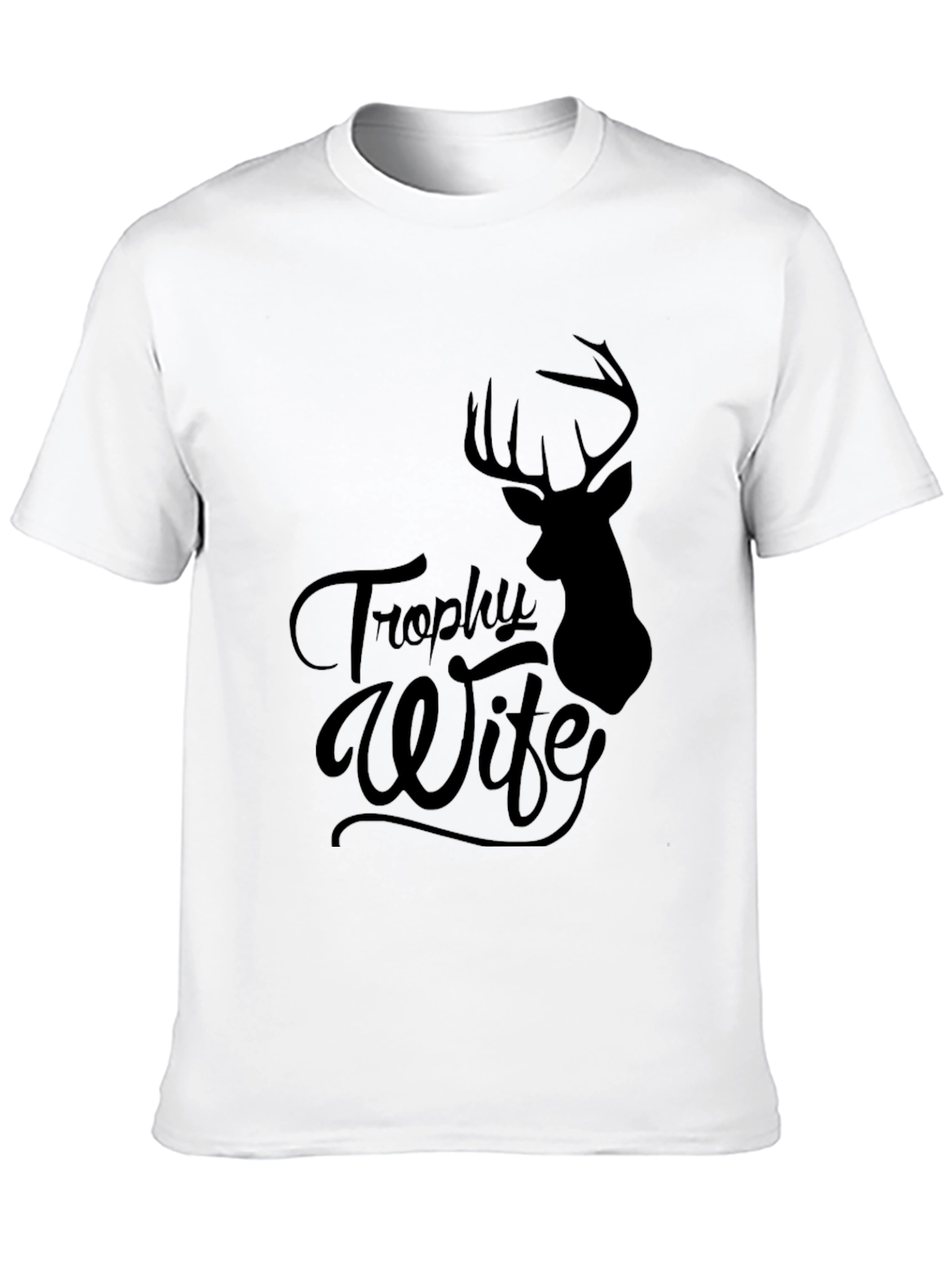 Trophy Wife Deer Hunter Graphic T-Shirt
