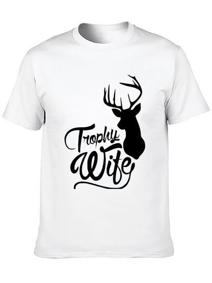 Trophy Wife Deer Hunter Graphic T-Shirt