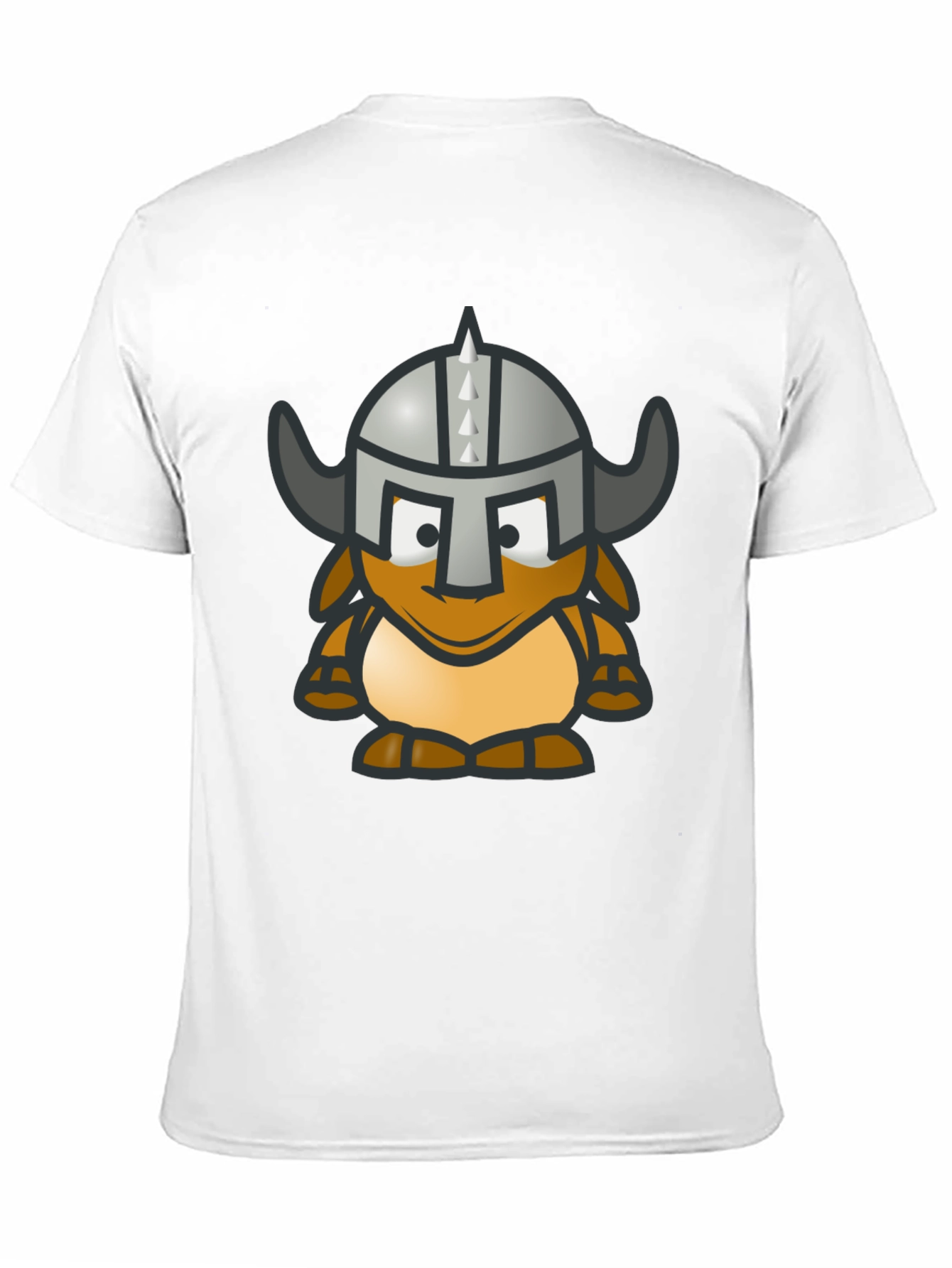 Viking Gnome Graphic T-Shirt - Black Cotton Blend