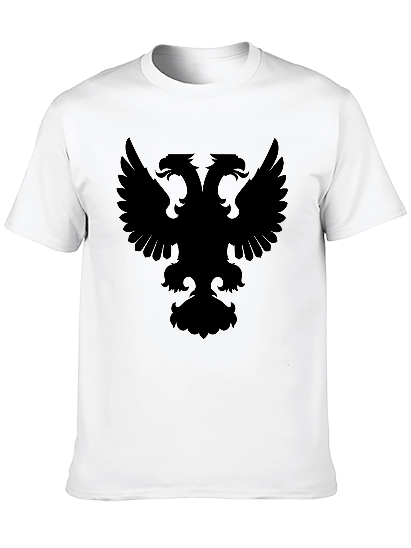Black Double-Headed Eagle Graphic Tee