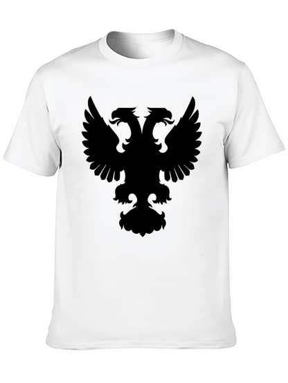 Black Double-Headed Eagle Graphic Tee