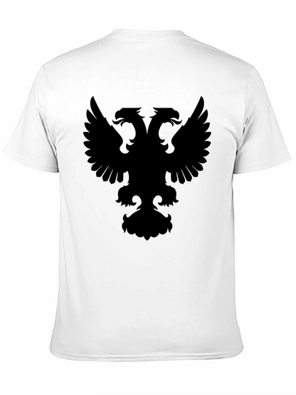Black Double-Headed Eagle Graphic Tee