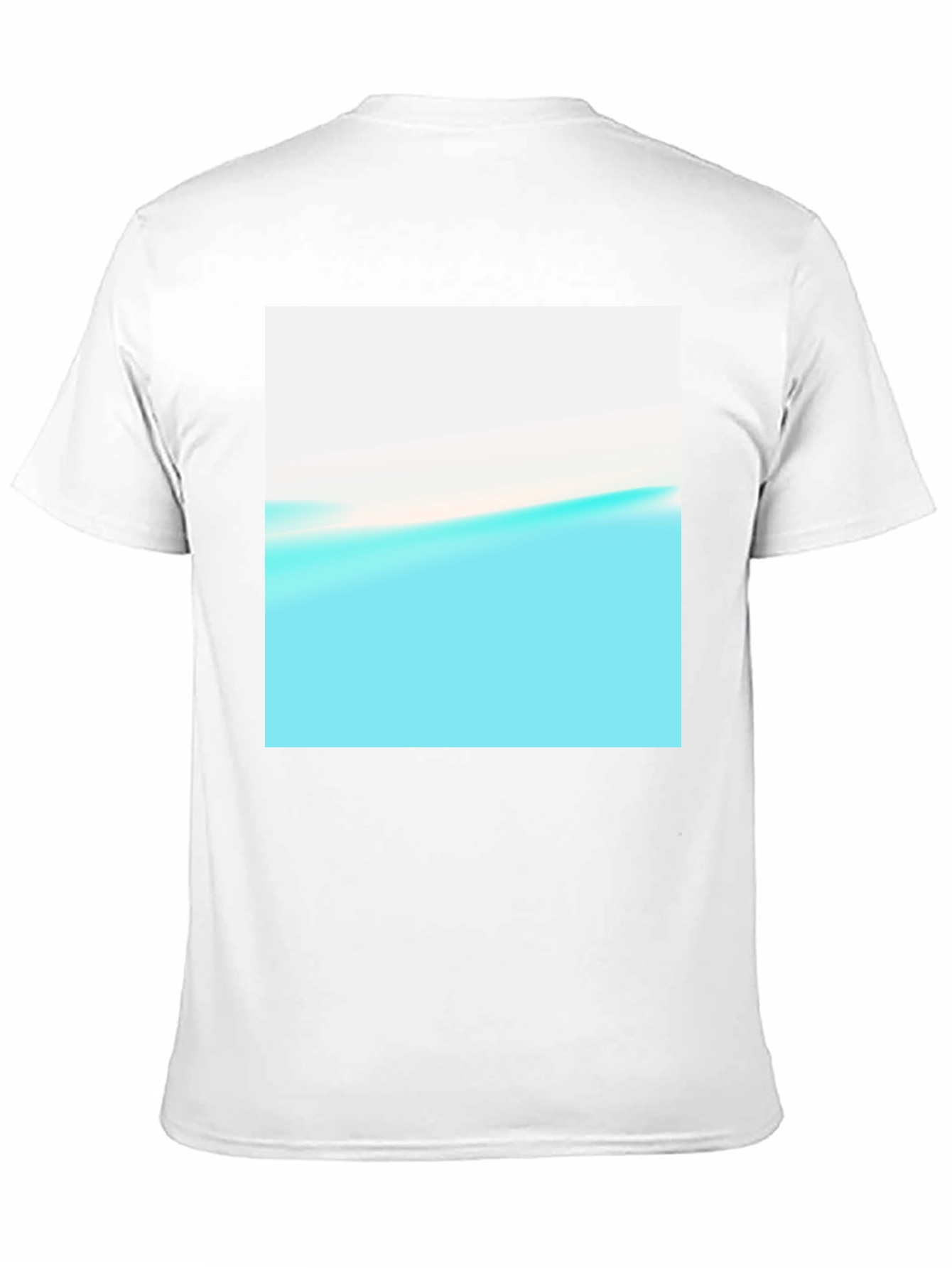 Abstract Horizon Black T-Shirt