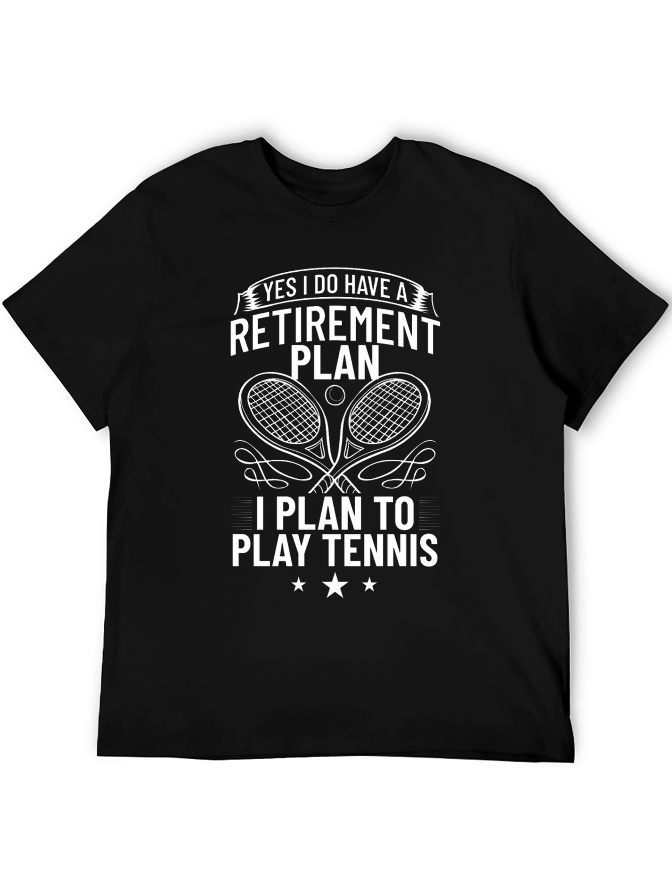 Tennis Retirement Plan T-Shirt