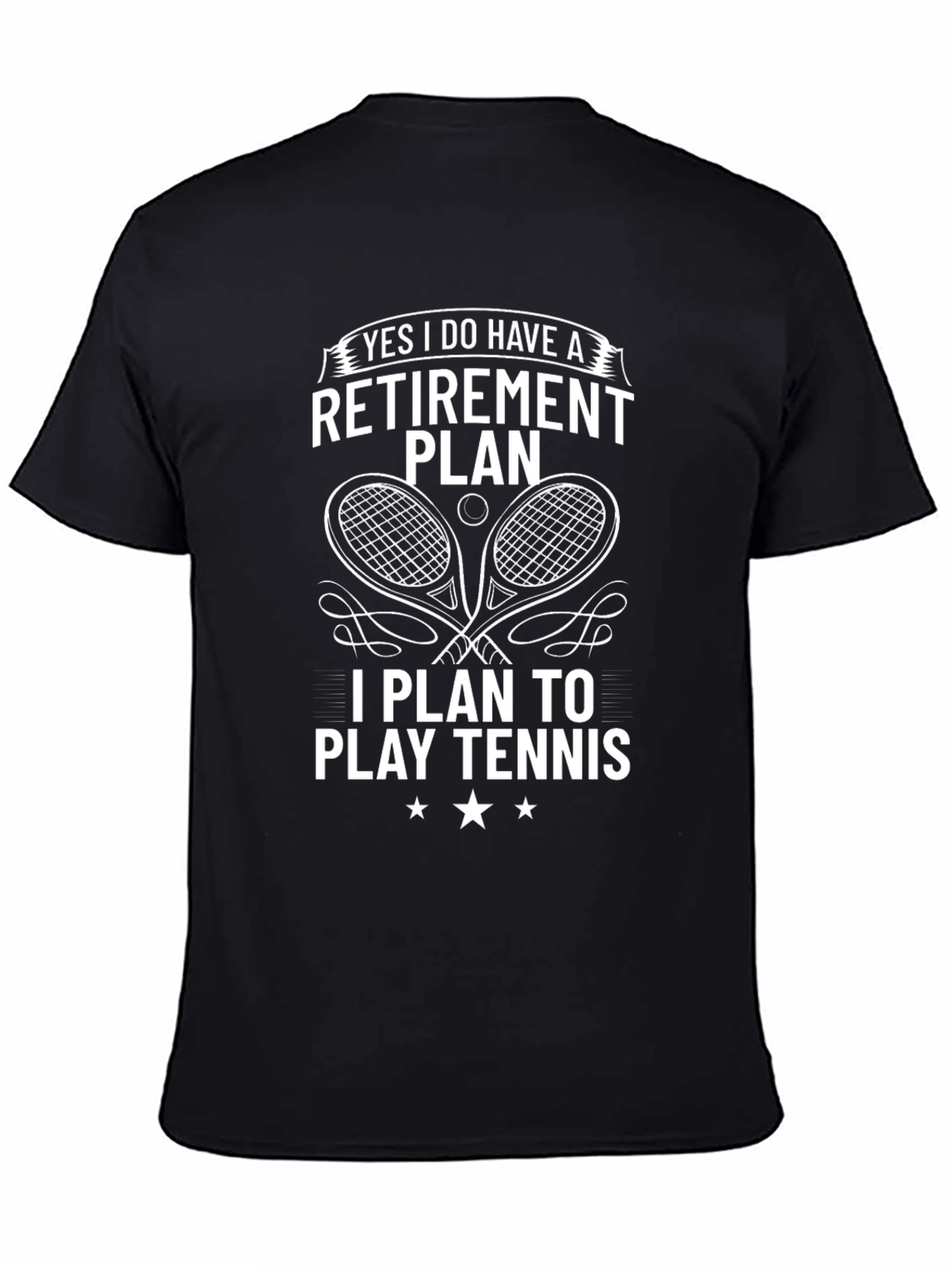 Tennis Retirement Plan T-Shirt