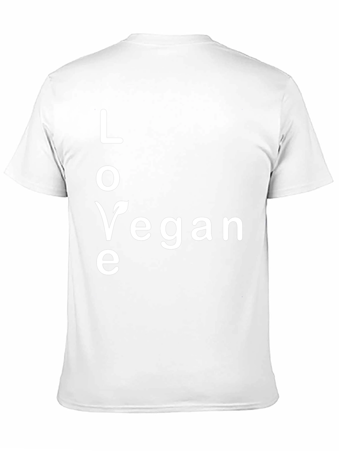 Love Vegan Black Graphic Tee