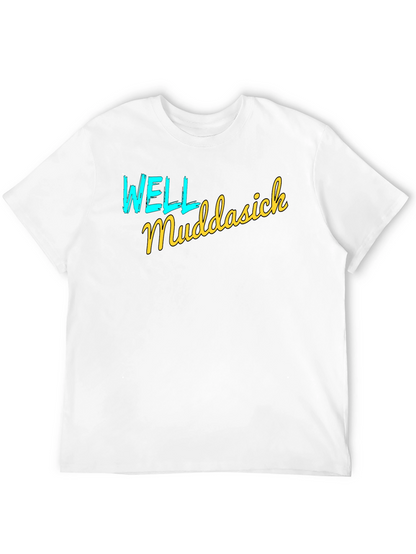 Well Muddasick Black Graphic T-Shirt
