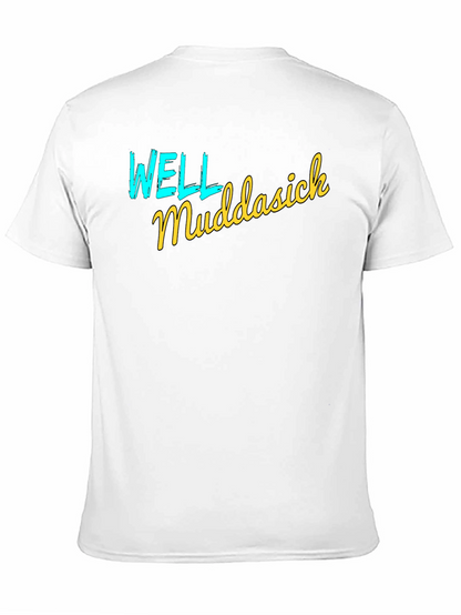 Well Muddasick Black Graphic T-Shirt