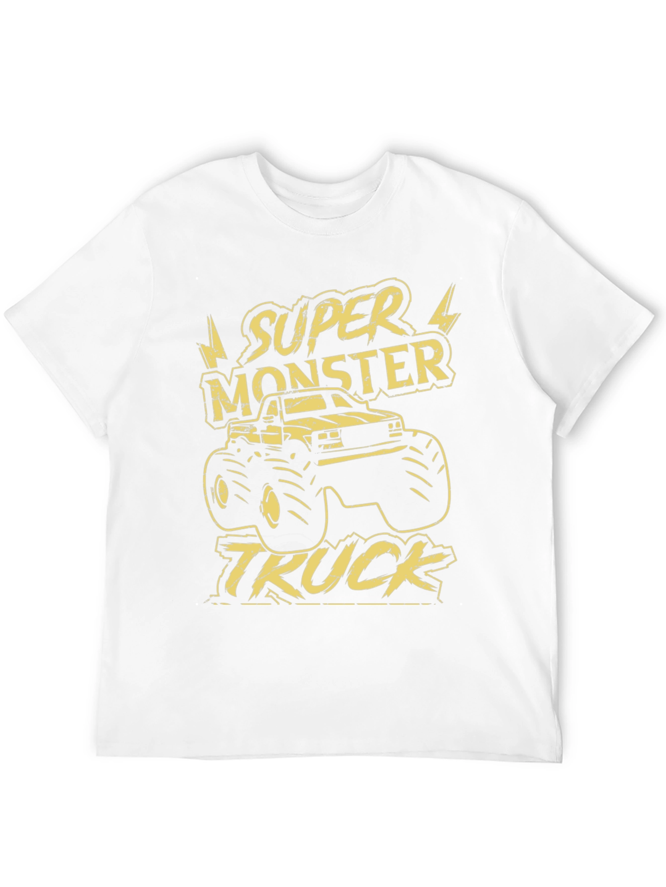 Super Monster Truck Graphic Tee - Black