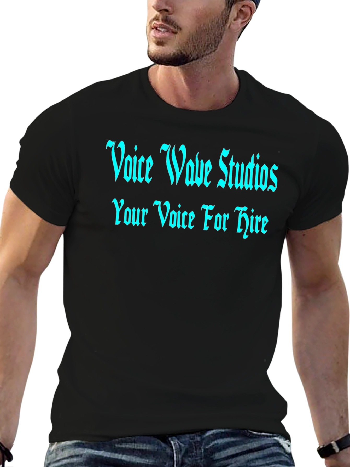 Voice Wave Studios Black T-Shirt