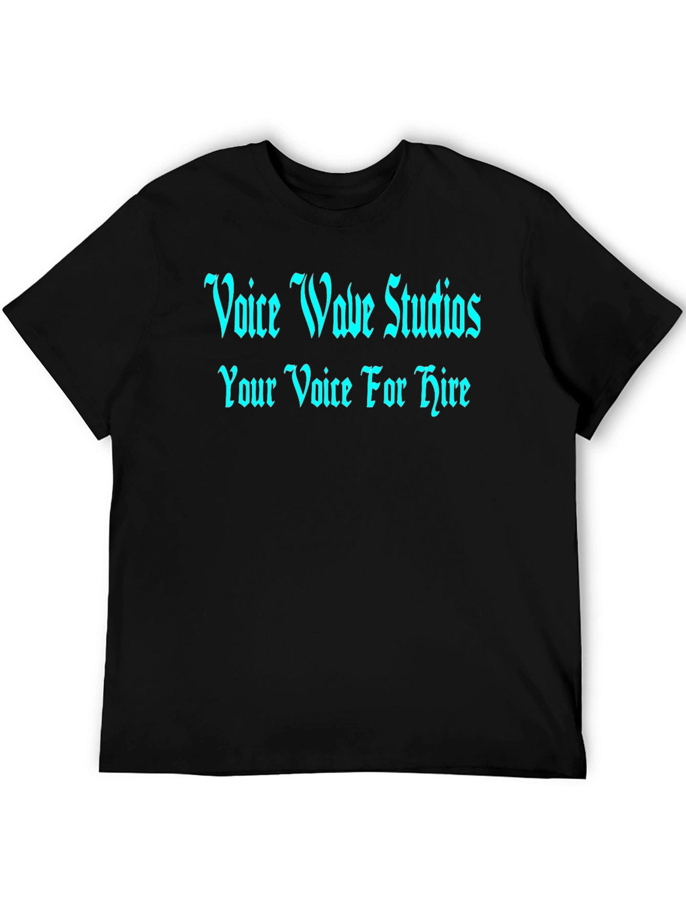 Voice Wave Studios Black T-Shirt