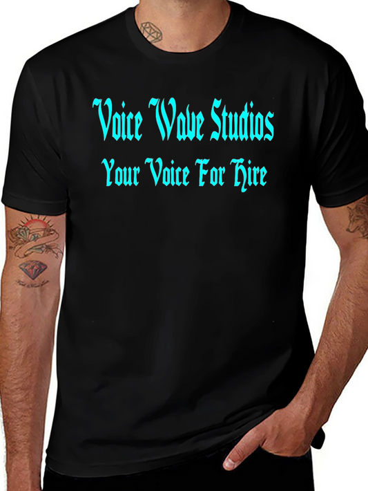 Voice Wave Studios Black T-Shirt