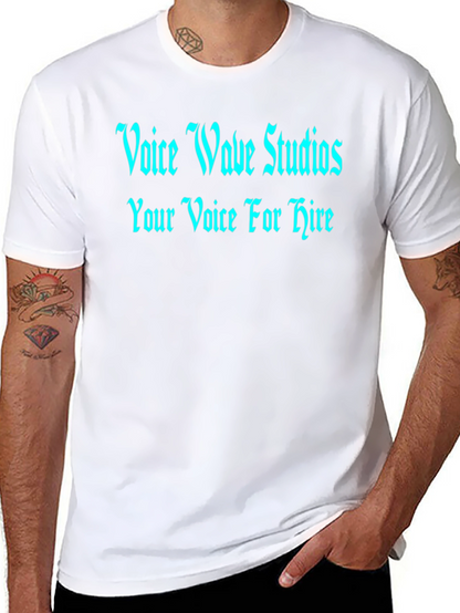 Voice Wave Studios Black T-Shirt