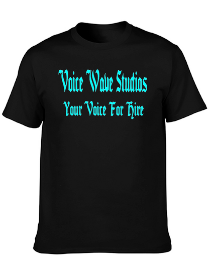 Voice Wave Studios Black T-Shirt