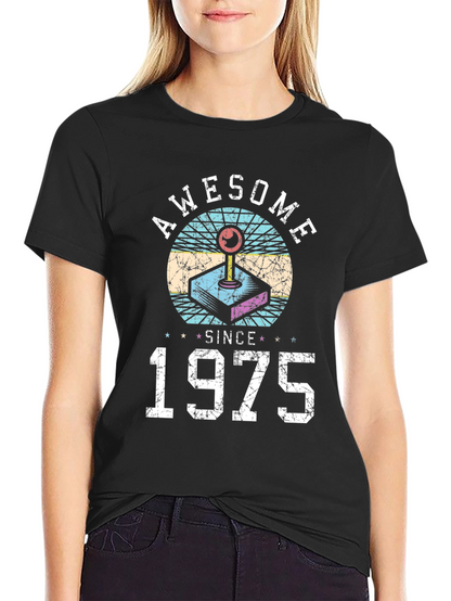Awesome Since 1975 Graphic T-Shirt