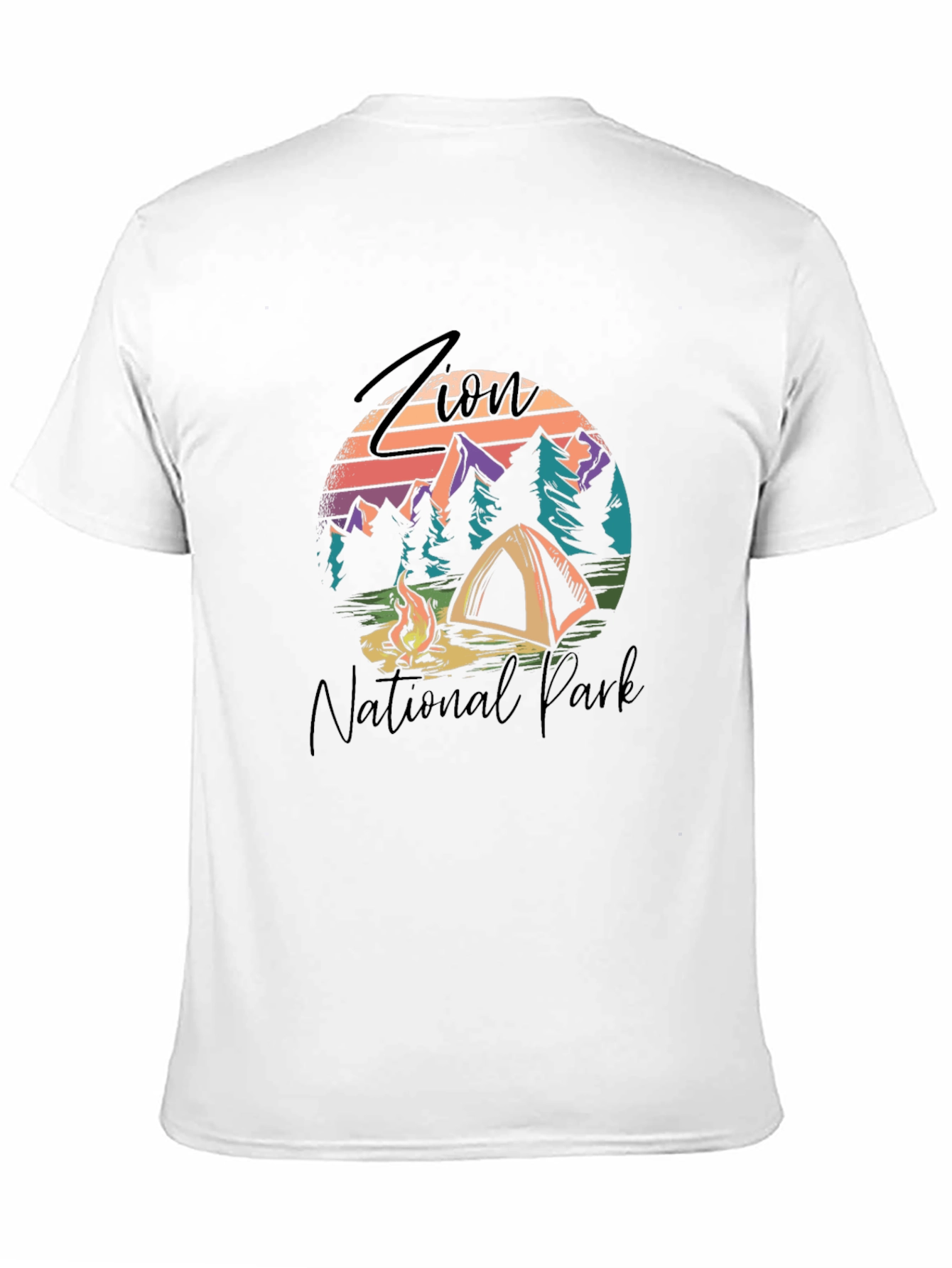 Zion National Park Camping T-Shirt